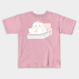 hardworking rabbit woman | Bunniesmee Special edition Kids T-Shirt